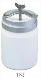 Bình đựng mẫu bằng PTFE AS ONE 3-9561-04 TP-3, 3L dùng cho máy nghiền